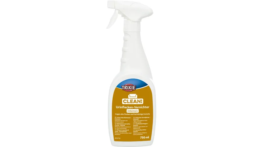 Trixie Urinflecken-Vernichter Intensiv 750 ml hoch konzentrierte Formel gegen alte und hartnäckige Flecken 750 ml