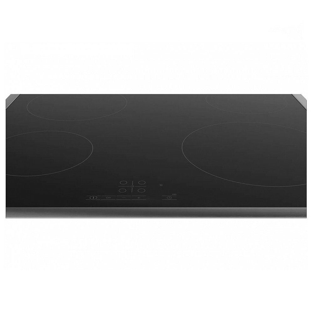 BOSCH Elektro-Herd-Set Autark Backofen Schwarz 3D Heißluft + Glaskeramik Kochfeld Rahmen, mit 1-fach-Teleskopauszug, Katalyse- Rückwand