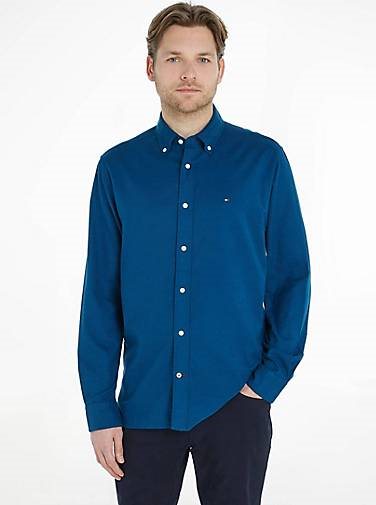 TOMMY HILFIGER Herren Hemd TH FLEX Regular Fit