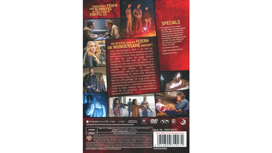 Supernatural - Staffel 13  [5 DVDs]