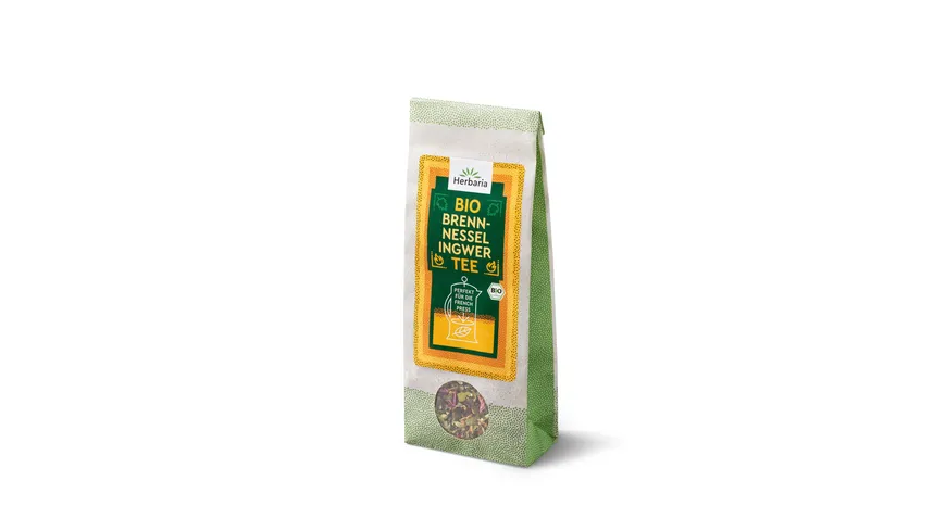 Herbaria Bio Teemischung Brennnessel-Ingwer 45 g