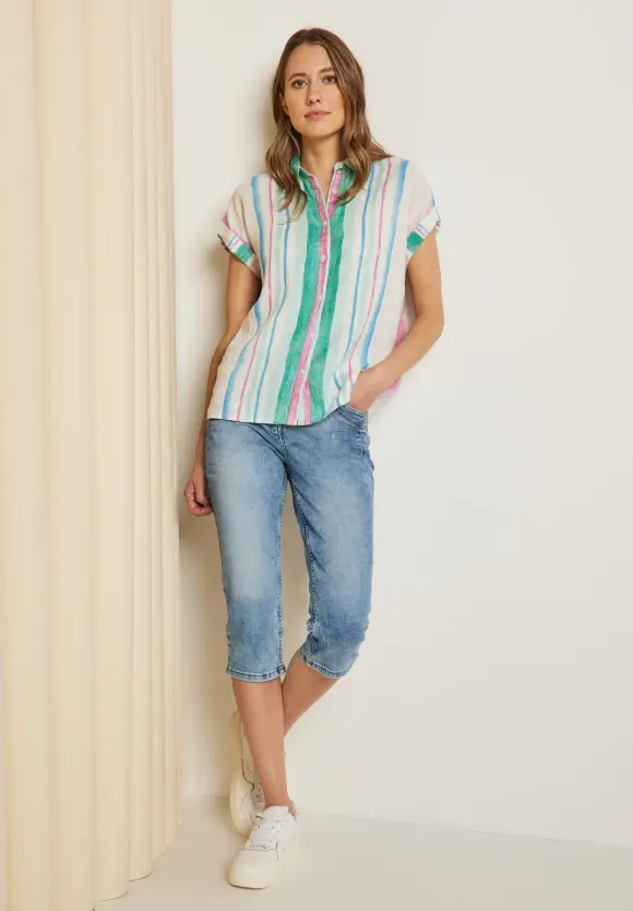 CECIL Slim Fit Jeans in 3/4-Länge