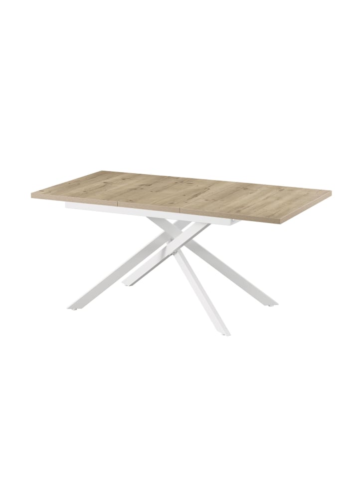 B&D Home Ausziehstisch BEA in Sandeiche - (B)120-160 x (H)76 x (T)80 cm günstig kaufen onesize