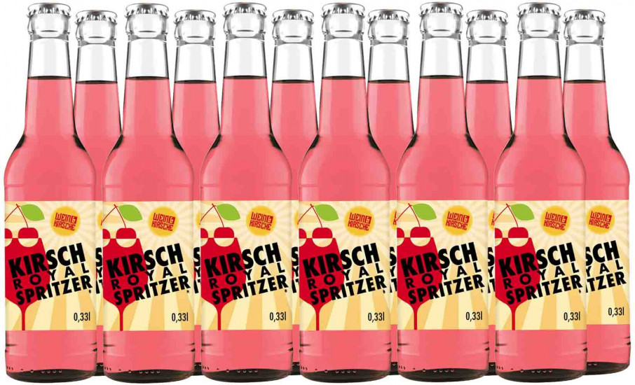 Kirsch Royal Sprizz 0,33 L (12 Flaschen) - Weingut Lentsch - Pinots vom Leithaberg