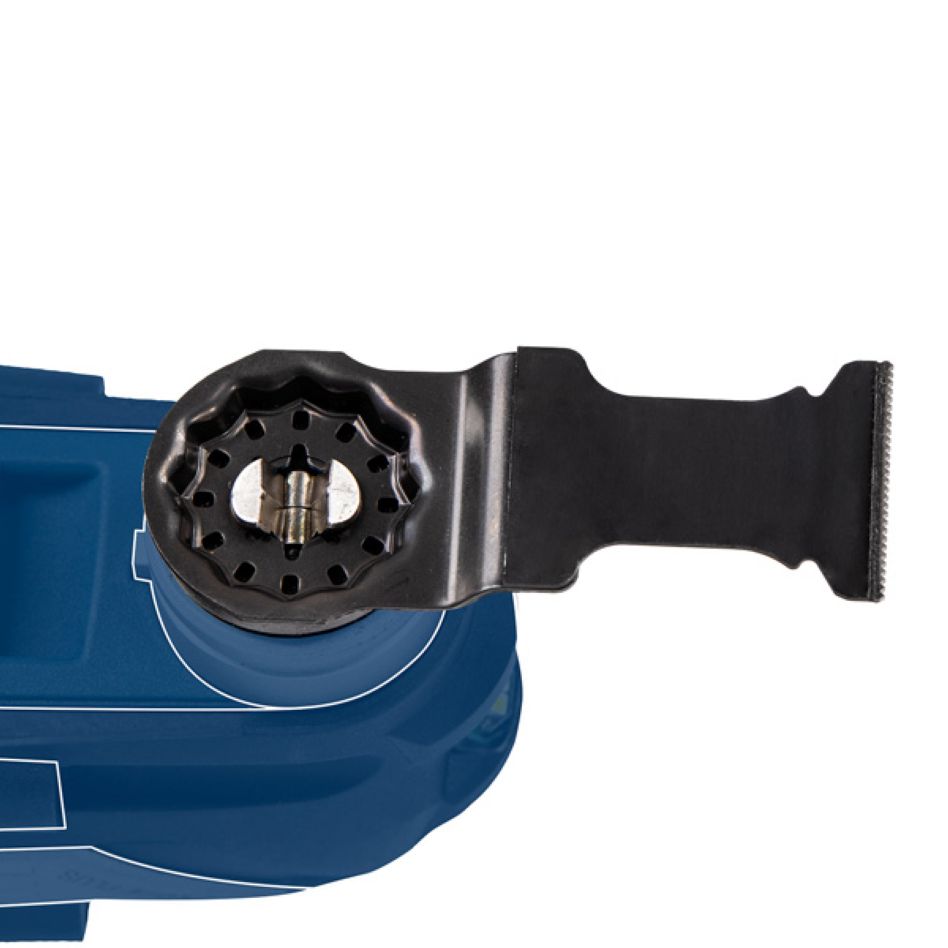 Bosch Blue Accessories 2608669250 Starlock merülőfűrészlap AIZ 32 EPC HCS keményfához Curved-Tec 32 x 50 25 darabos ömlesztett