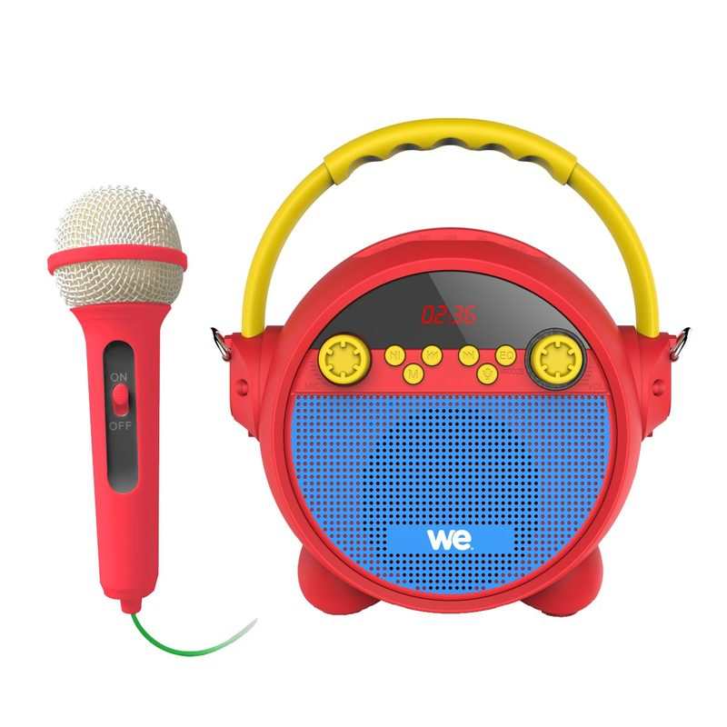 Radio réveil karaoké avec micro Bluetooth WeKids