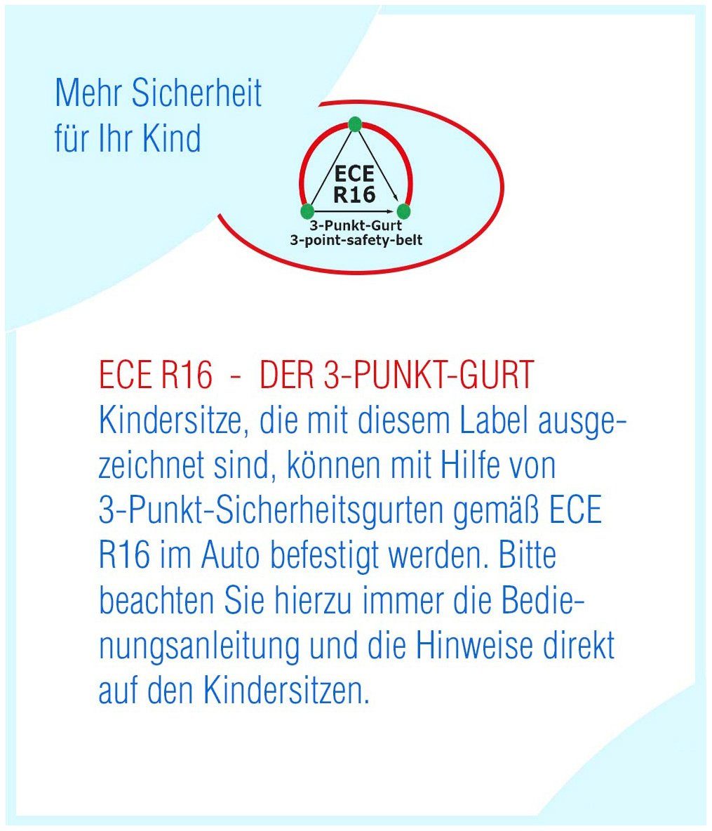 Petex Kindersitzerhöhung Moritz 204, bis: 36 kg, extra breit