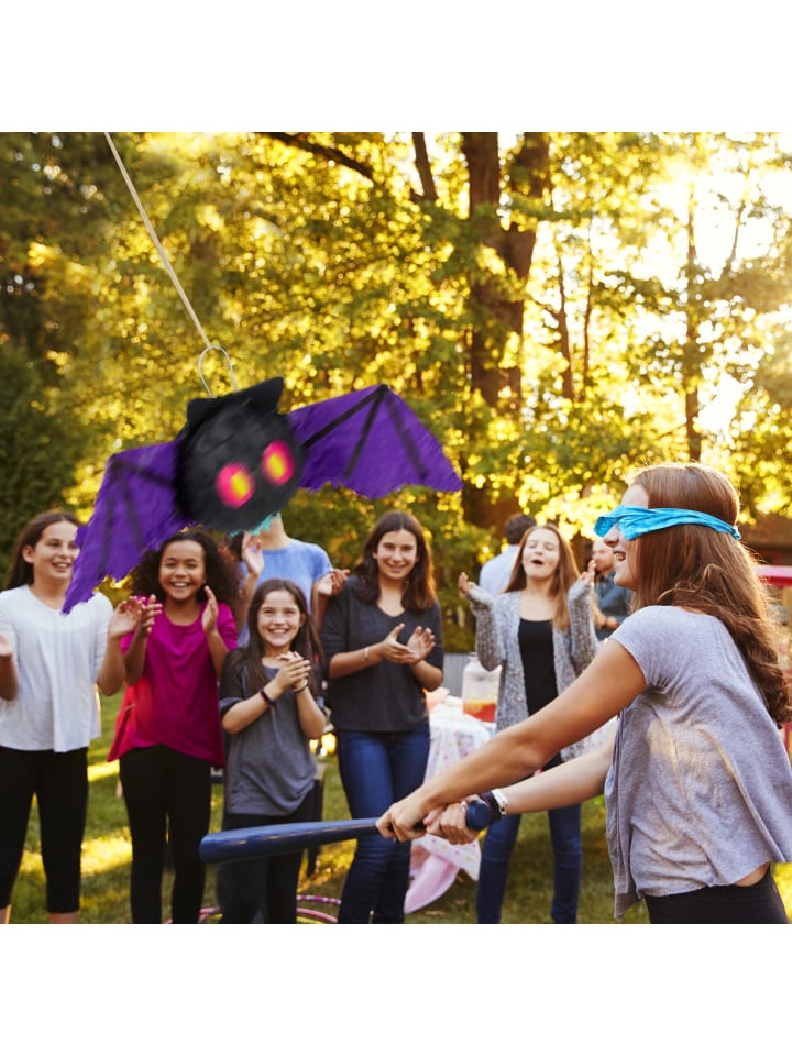 relaxdays Pinata Fledermaus in Schwarz günstig kaufen onesize