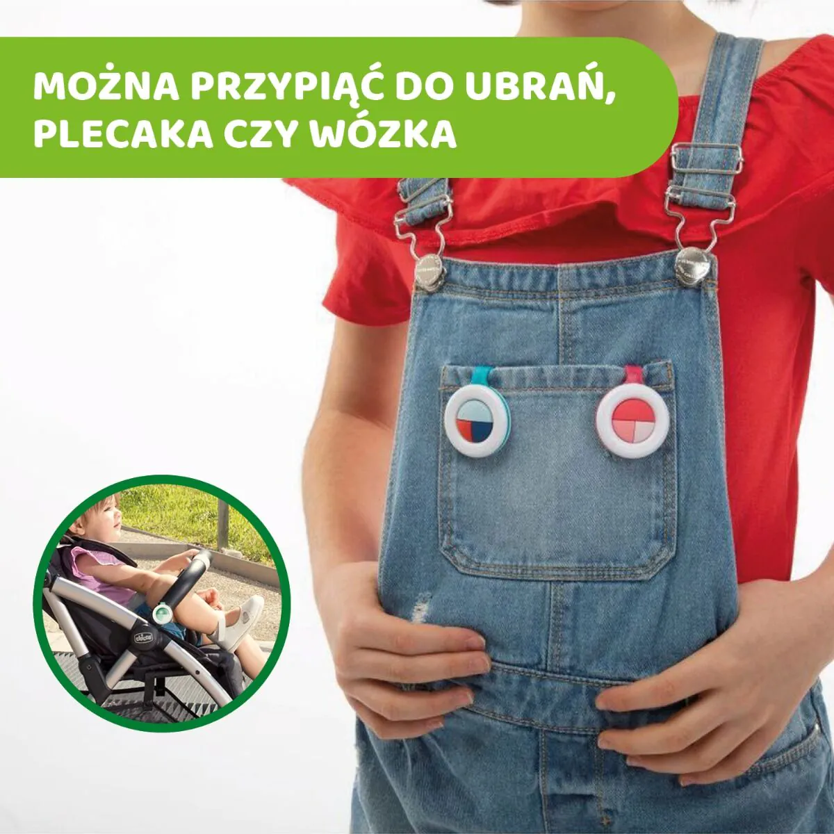 Chicco Natural, Myggeafvisende Duftklemme