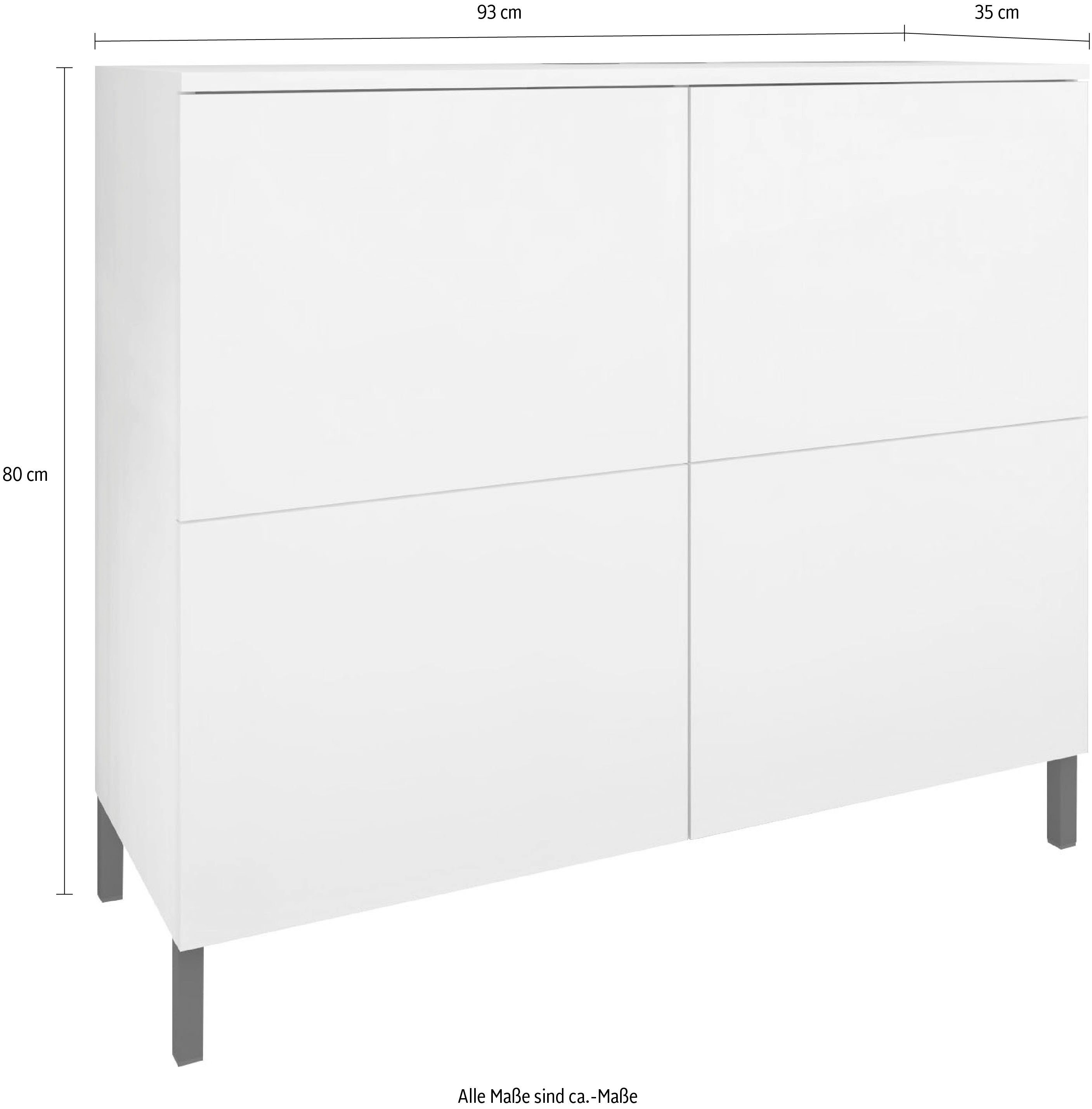 borchardt Möbel Kommode Haama, Breite 93 cm