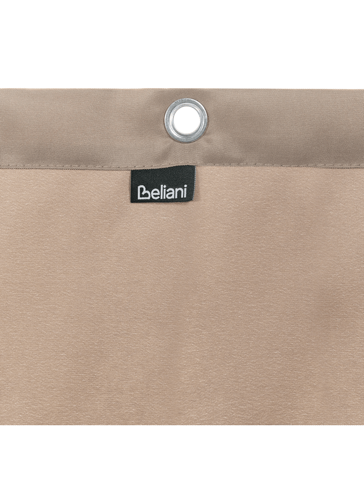 Beliani Garten-Pergola VIMINO in Beige/Schwarz - (W) 282 x (H) 282 x (L) 294 cm günstig kaufen onesize