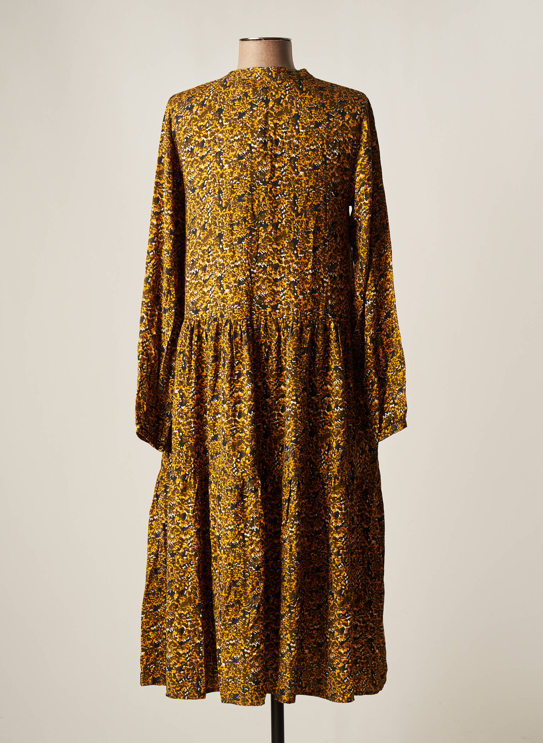 Le Fabuleux Marcel De Bruxelles Robes Mi Longues Femme couleur jaune