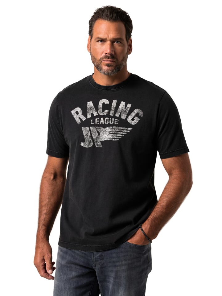 JP1880 Kurzarm T-Shirt in schwarz günstig kaufen
