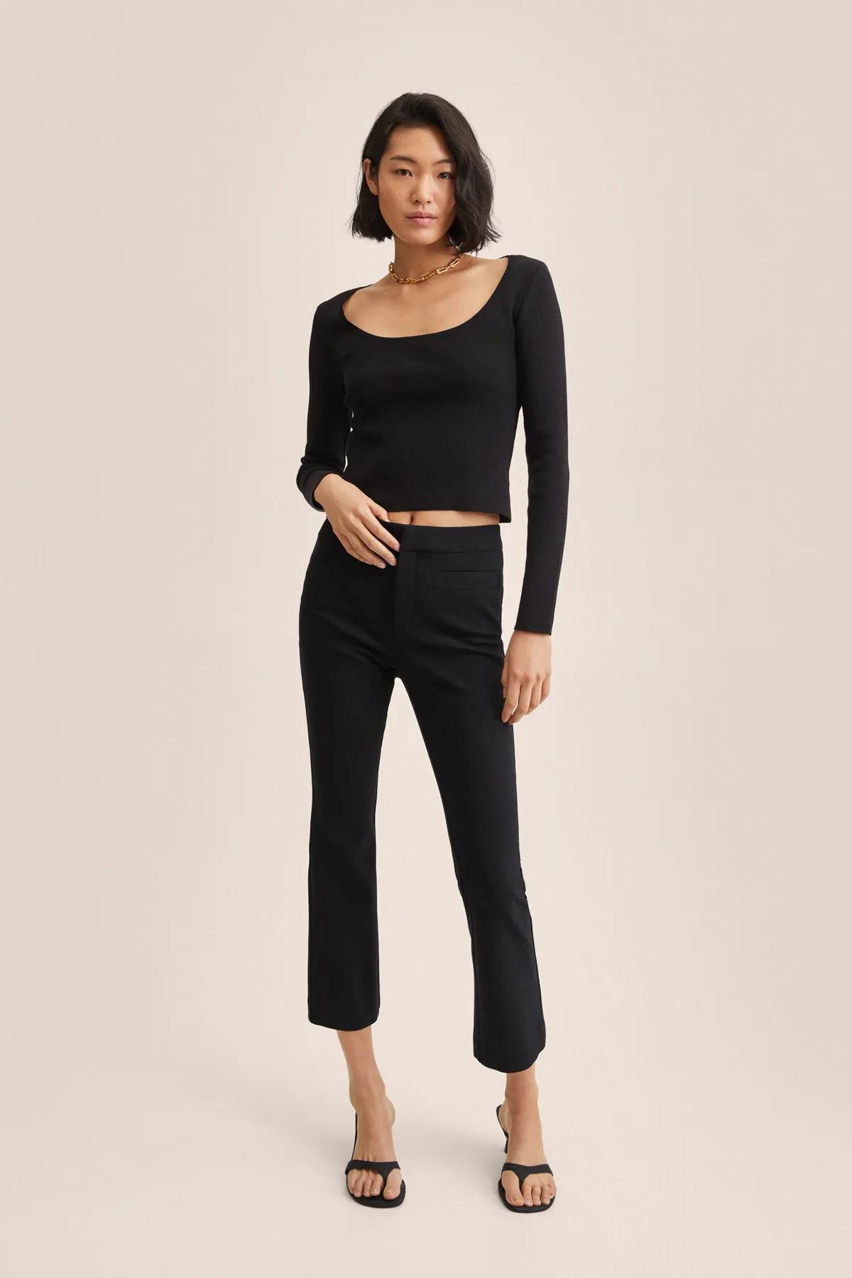 MANGO  27006307 Frau / Mädchen Schwarz