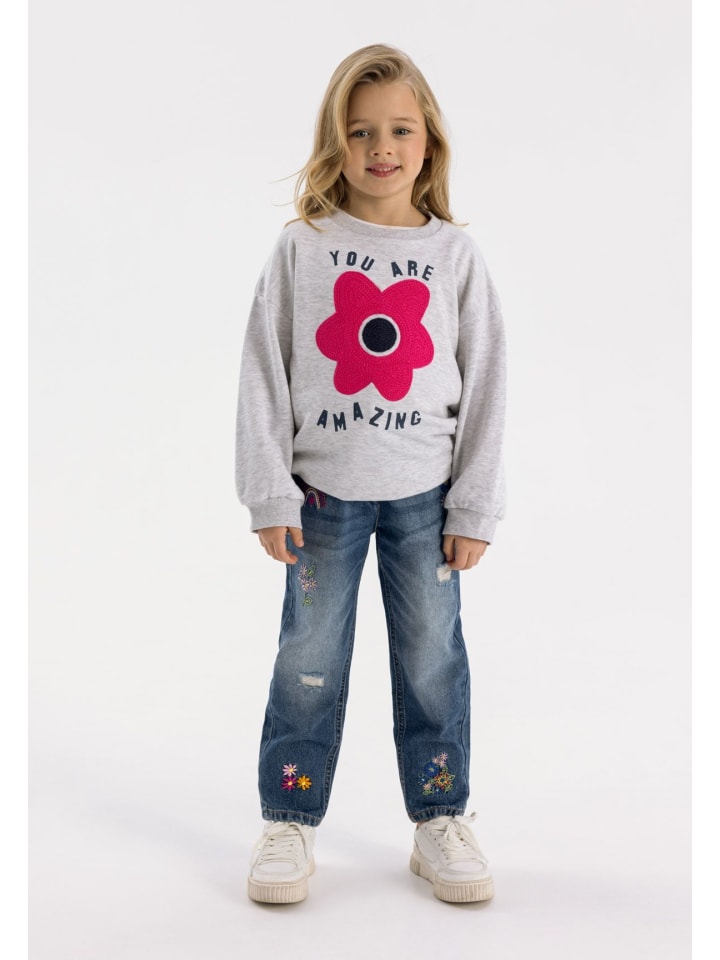 Minoti Sweatshirt 22fleece1 in grau günstig kaufen