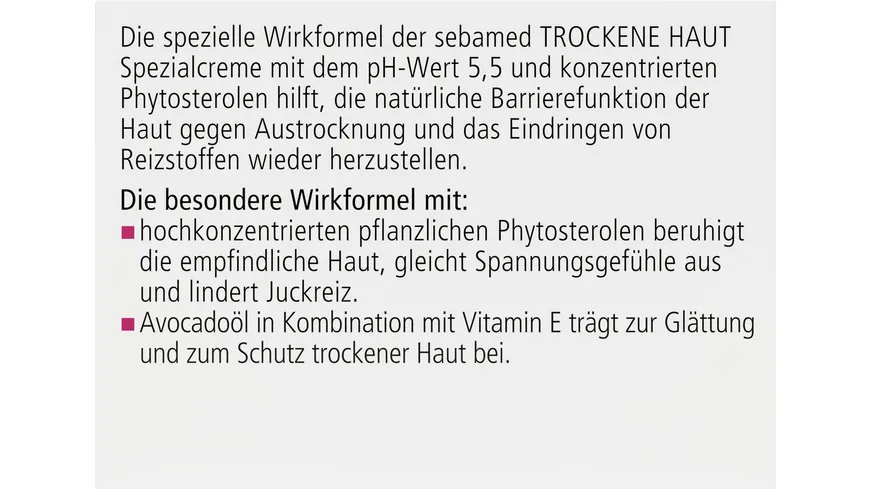 Sebamed Trockene Haut Spezialcreme 50ml 50 ml