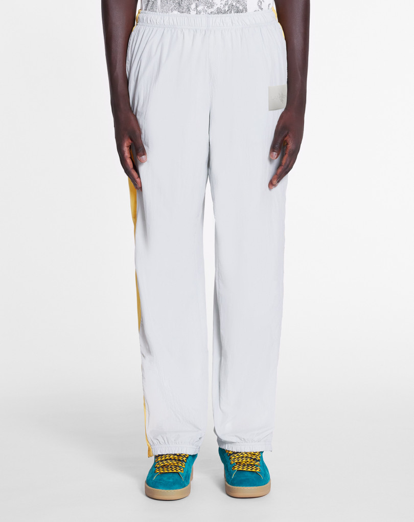 PANTALON DE SURVÊTEMENT À BANDES CONTRASTÉES LANVIN X FUTURE