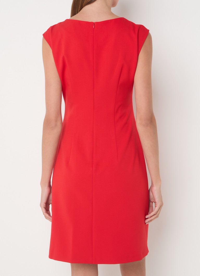 Robe courte Taifun avec détails plissés