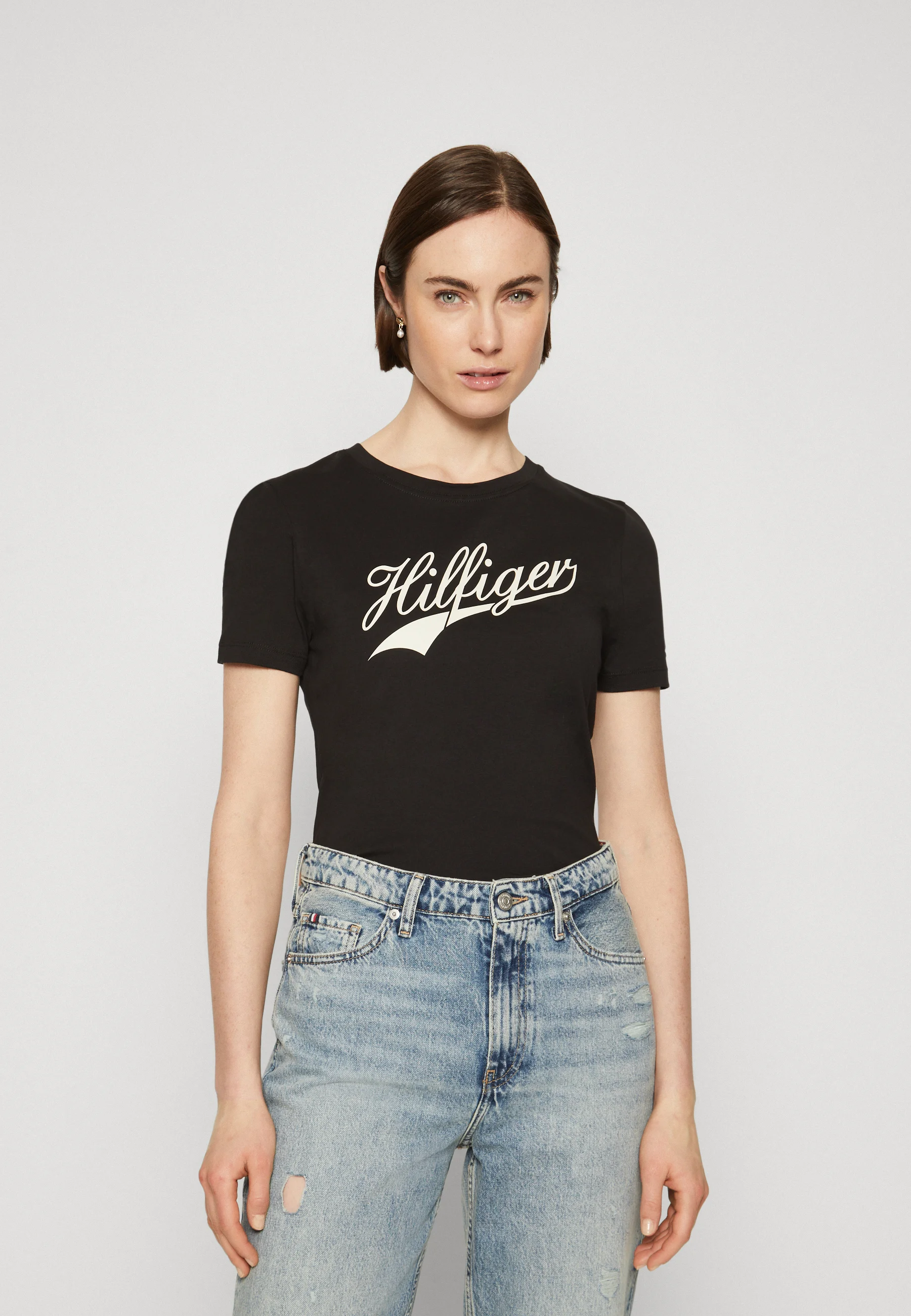 Tommy Hilfiger SLIM TEE - Camiseta con estampado