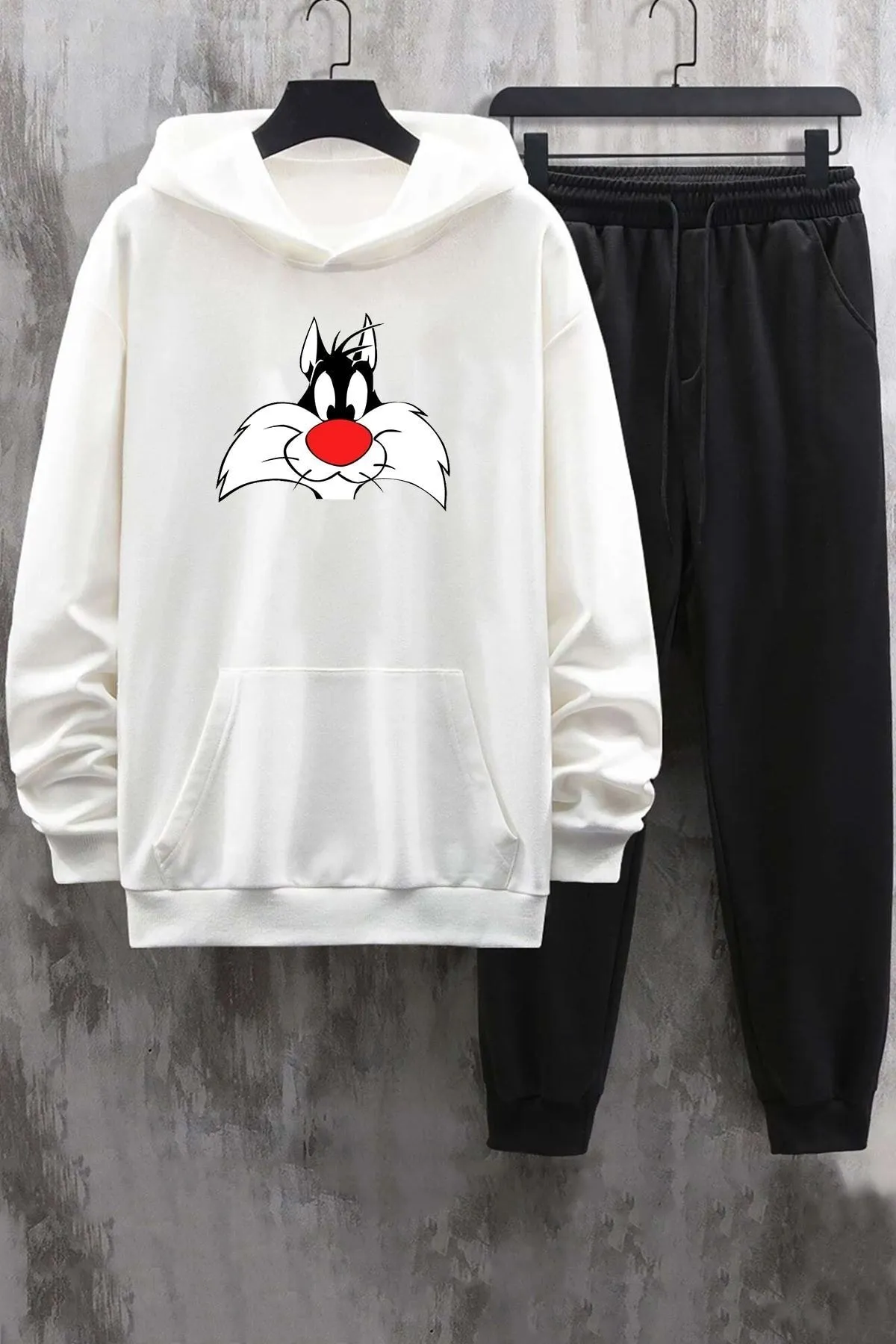 uyguntarz  Unisex-Sylvester-Trainingsanzug-Set