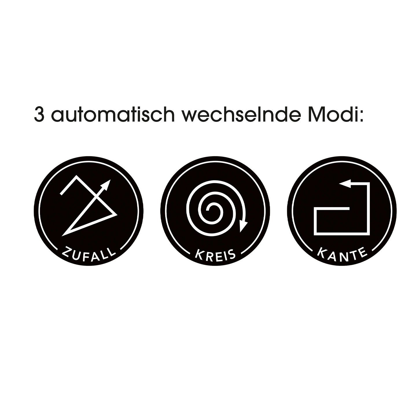 MAXXMEE Saugroboter Teppichen & Hartböden - 14W - weiß/schwarz, 14 W, bis 60 Min. in Weiß