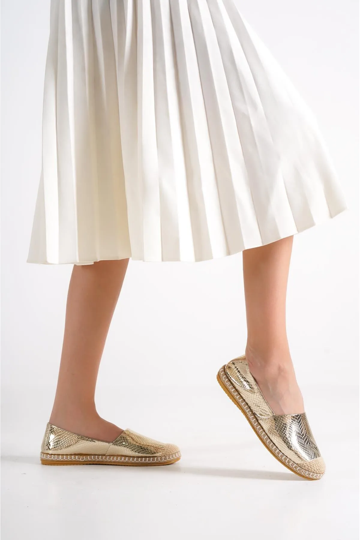 Capone Outfitters  Capone Gold Damen-Espadrille