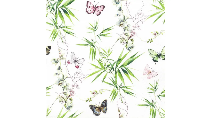 Home-Fashion Tissue-Serviette 33x33 cm bunt