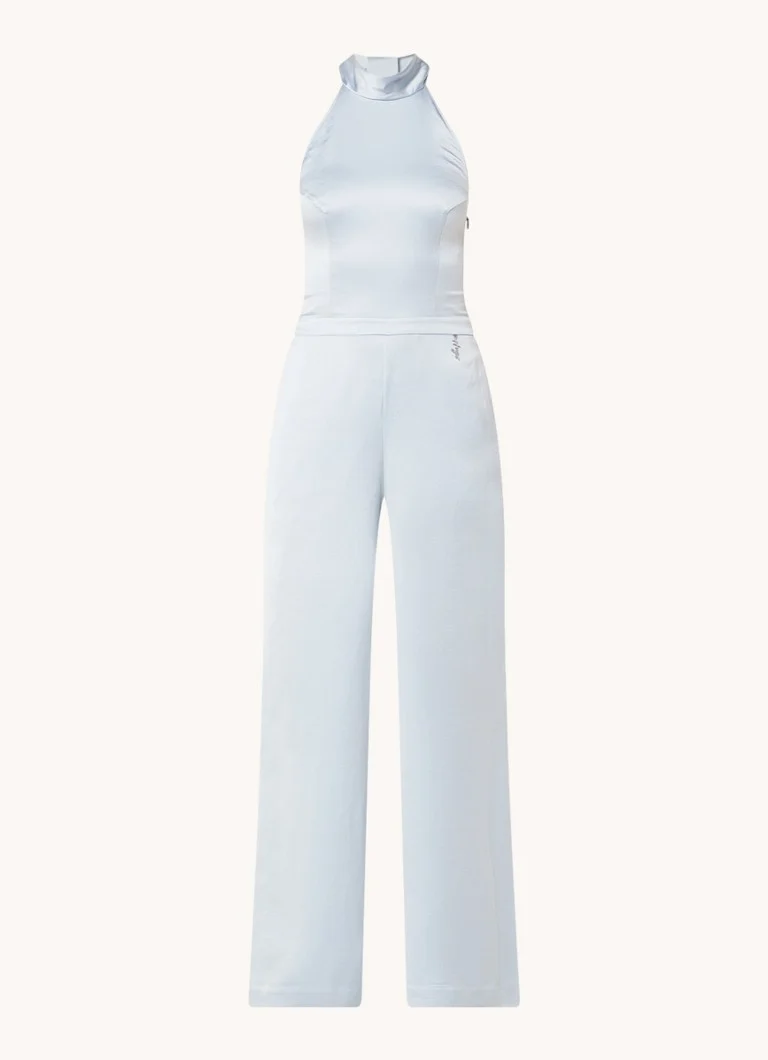 HUGO BOSS Ketania wide fit jumpsuit in satin