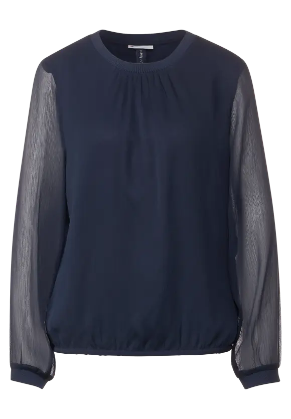 Street One Chiffonbluse mit Gummibund