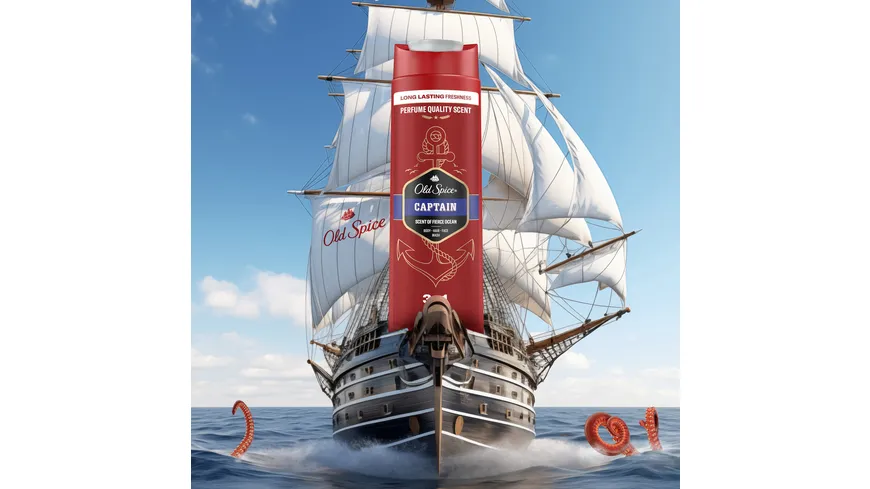 Old Spice Shower Gel Captain 250 ml