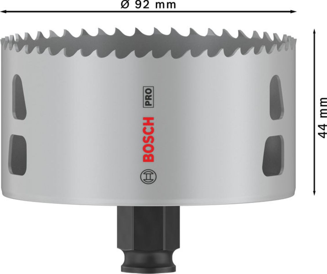 „Bosch Blue Accessories 2608594407 PRO Multi Material PC Plus“ skylių pjūklas 92 mm
