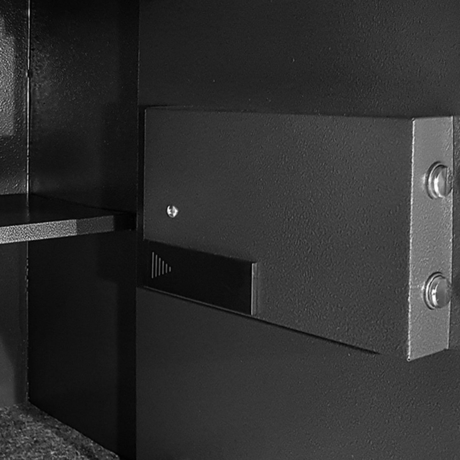 Karat Tresor Safemaxx, Elektronischer Safe, Geldschrank, Wandtresor, Wandsafe, mit elektronischem Zahlenschloss