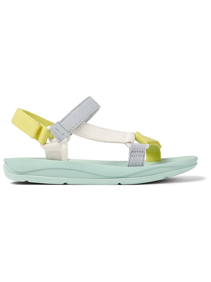 Camper Sandalen in Gelb/ Grau/ Weiß günstig kaufen