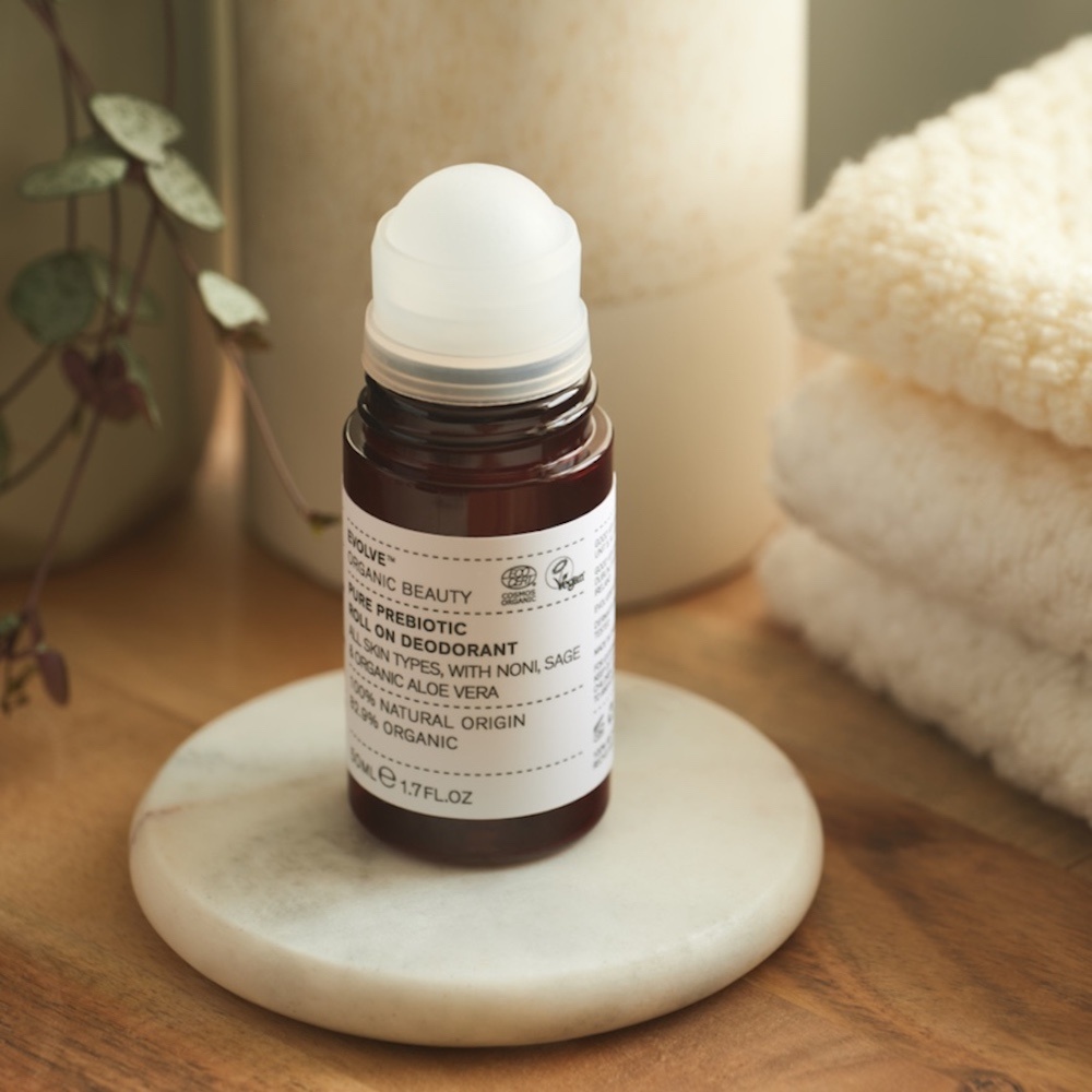 evolve organic beauty Pure Prebiotic Roll on Deodorant 50ml Déodorant aux prébiotiques