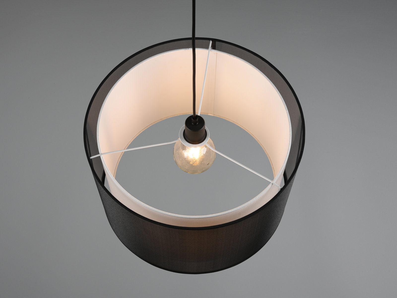 meineWunschleuchte LED Pendelleuchte, Dimmfunktion, LED wechselbar, Warmweiß, ausgefallen-e Designer-lampen einflammig für über-n Esstisch hängend