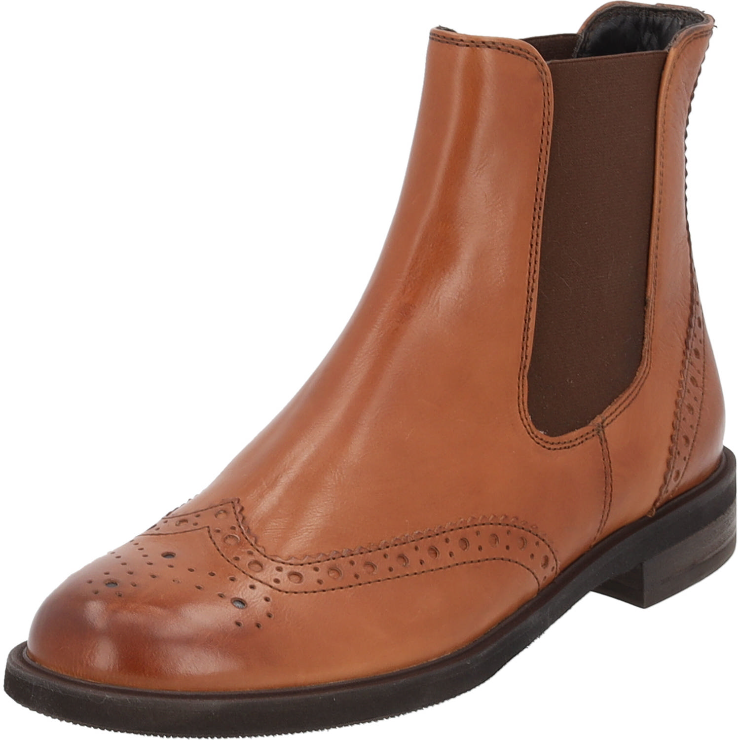 Paul Green 8070, Stiefeletten, Damen, cognac
