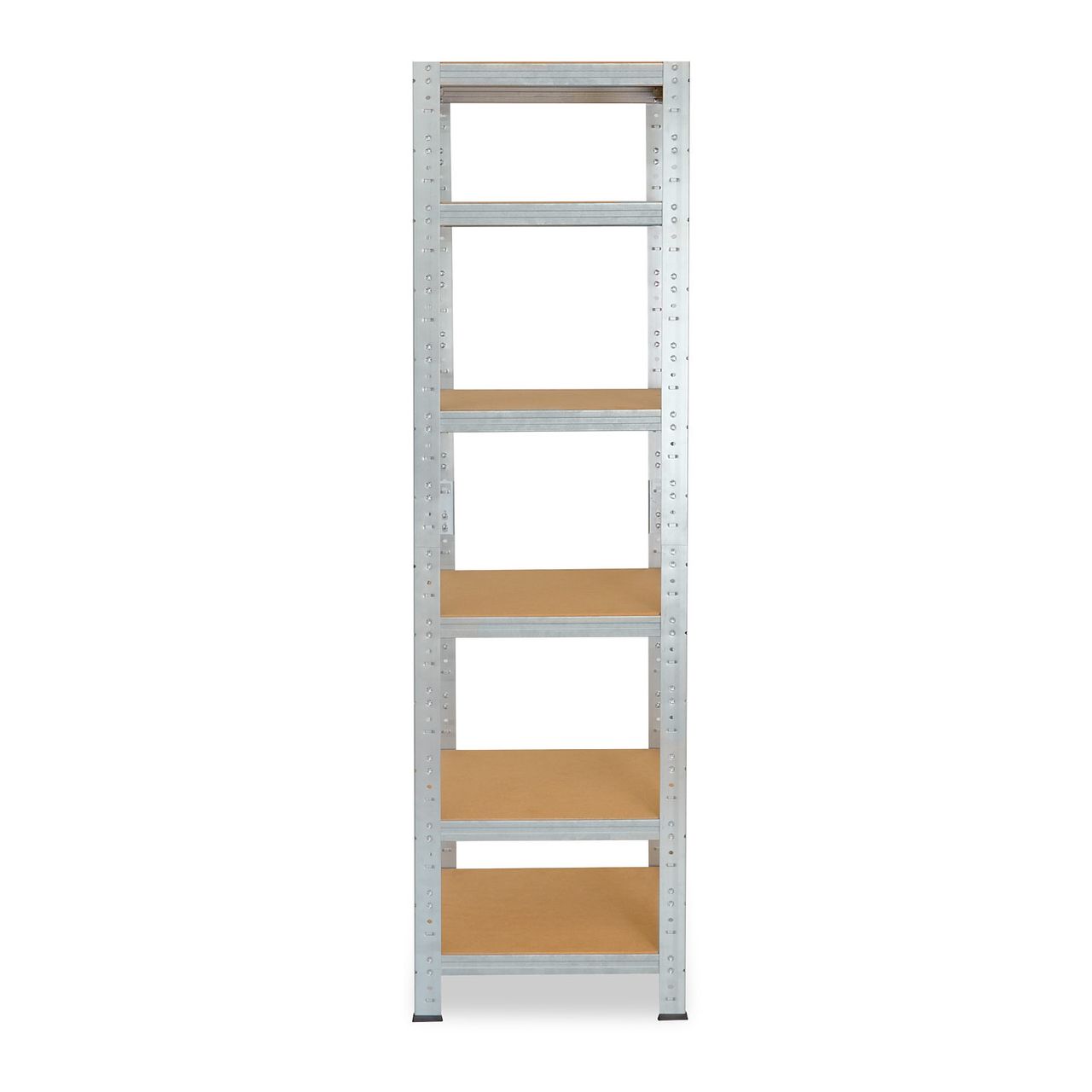 Shelfplaza HOME 180x30x30cm Schwerlastregal in verzinkt mit 6 Böden