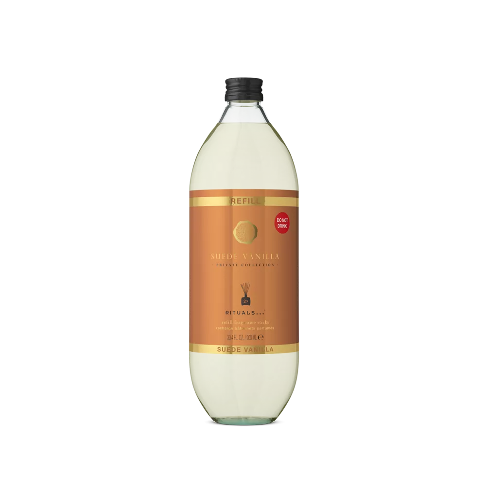 Recharge de bâtonnets parfumés Private Collection Suede Vanilla, 900 ml