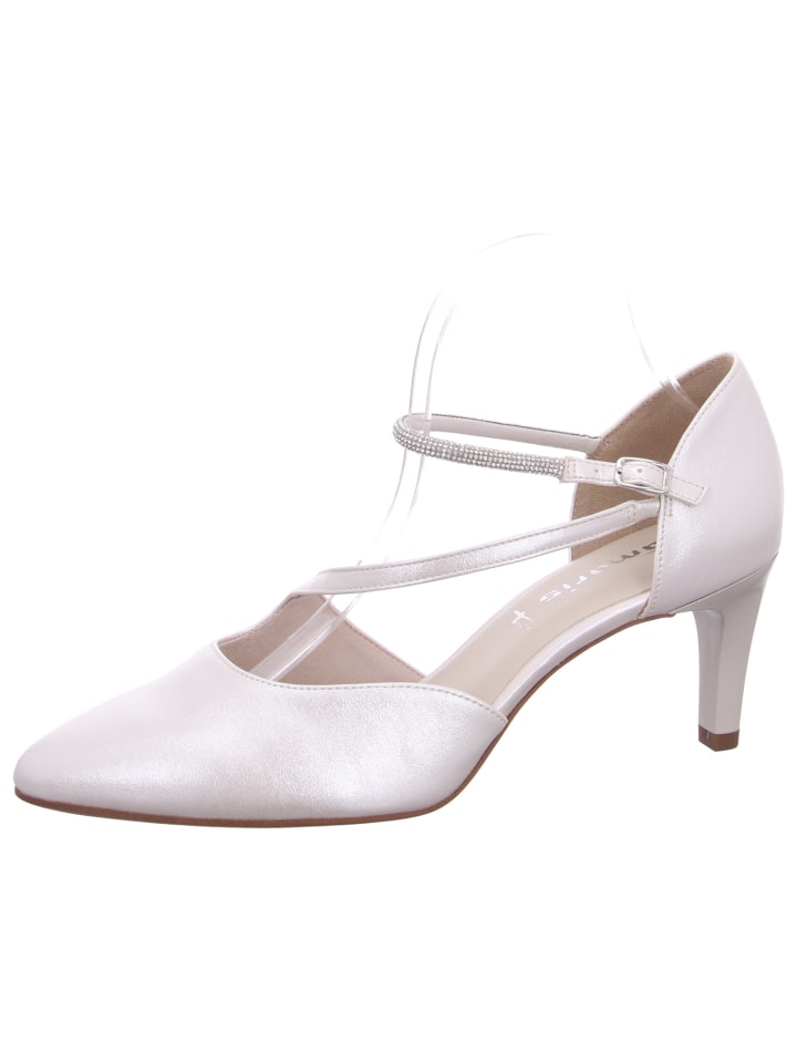 Tamaris Pumps  in Weiß günstig kaufen