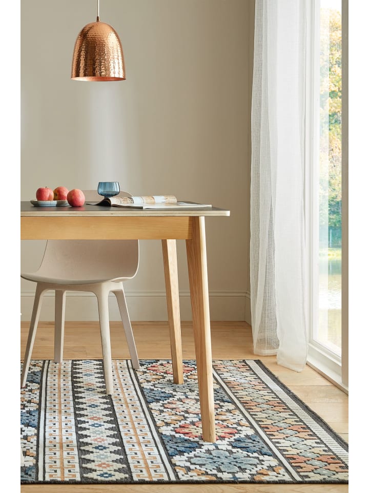 KADIMA DESIGN Farbenfroher UV-beständiger Terrassen-Teppich günstig kaufen