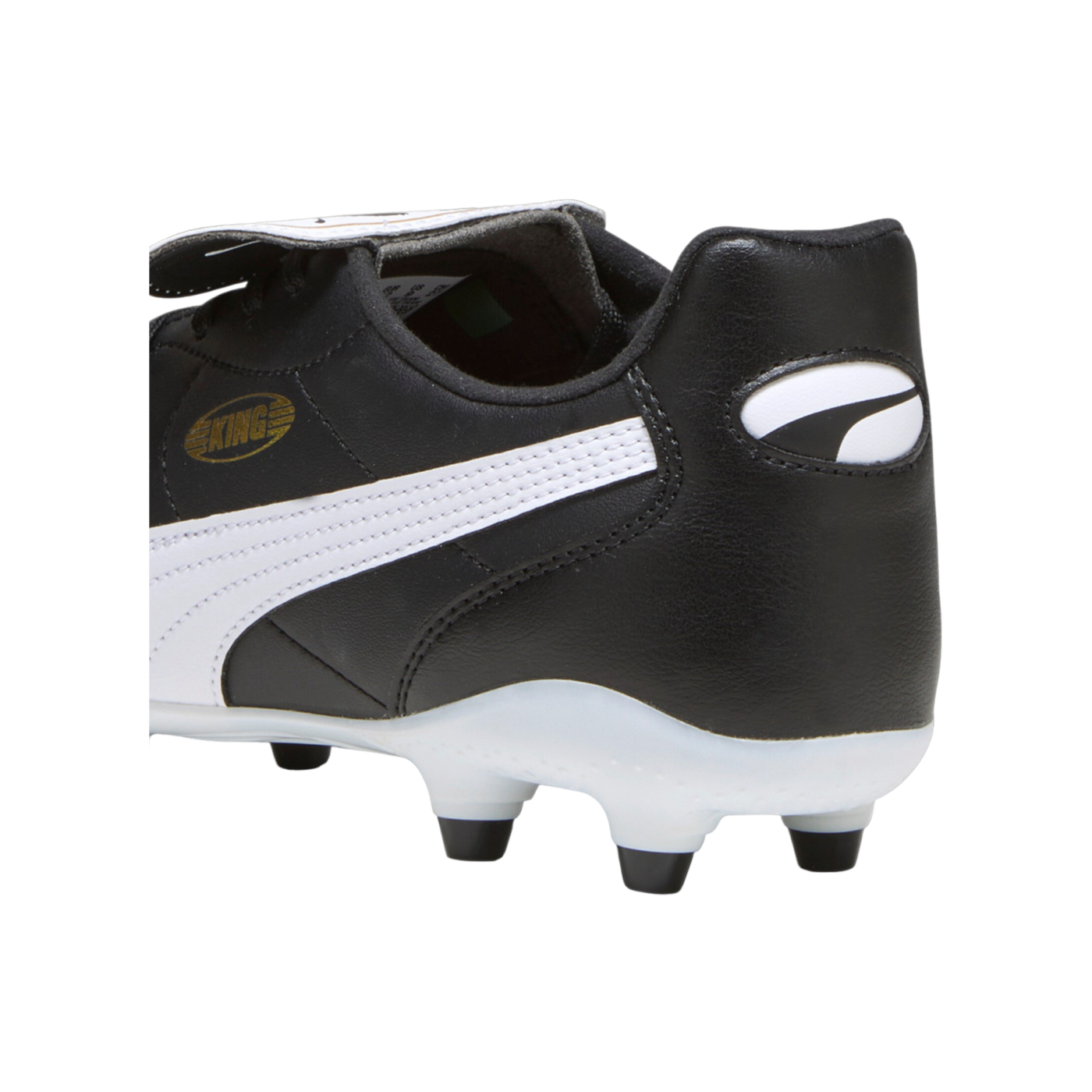 PUMA KING Top FG/AG Schwarz Weiss Gold F01