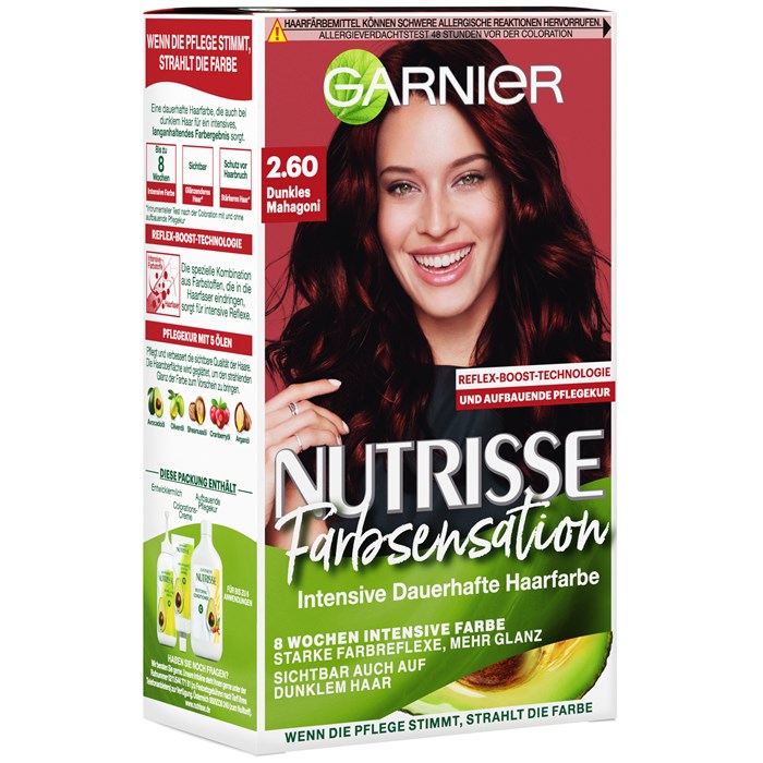 Intensive Dauerhafte Haarfarbe Farbsensation