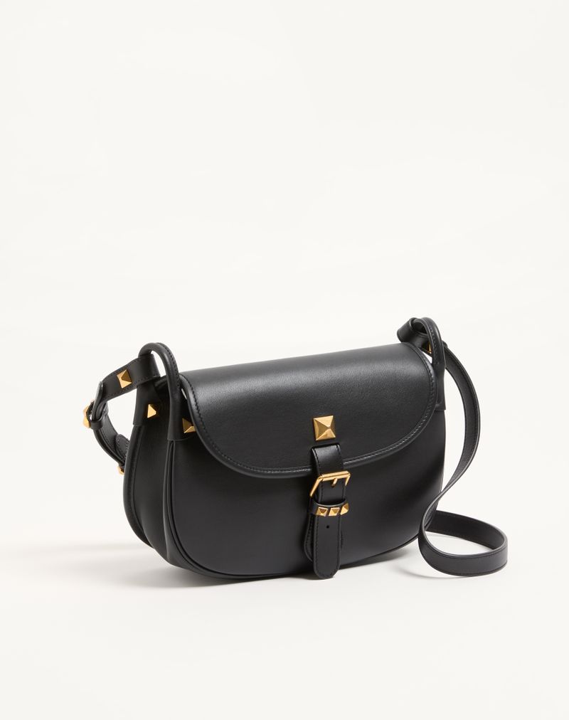 Bolsa de ombro média de couro Valentino Garavani Flâneuse