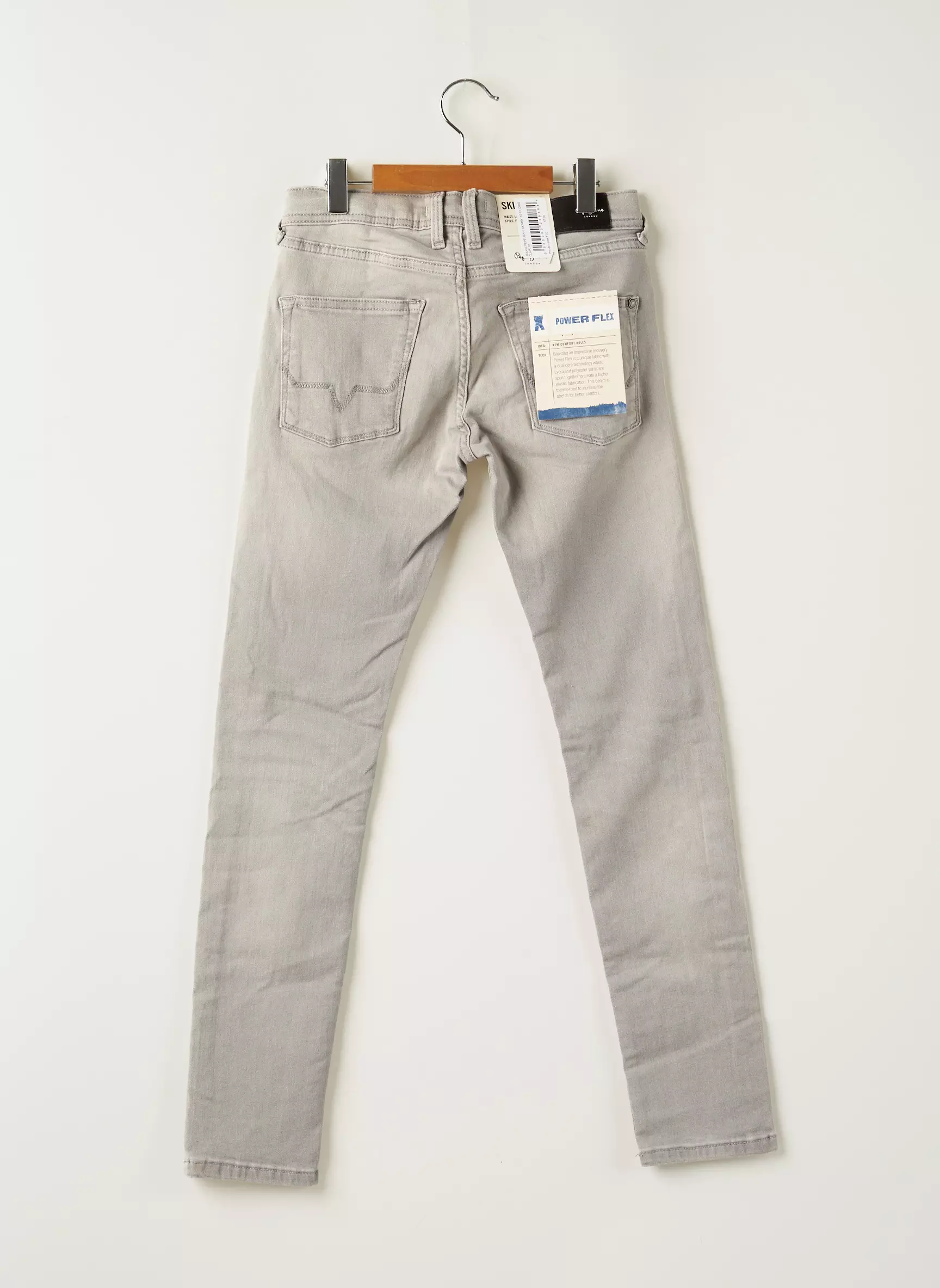 Pepe Jeans Jeans Coupe Slim Garcon couleur gris