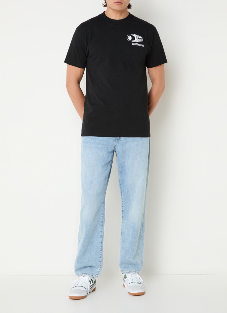 Obey Warning T-shirt with front and back print