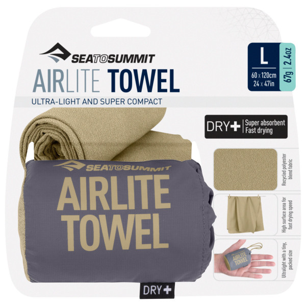 Sea to Summit - Airlite Towel - Mikrofaserhandtuch