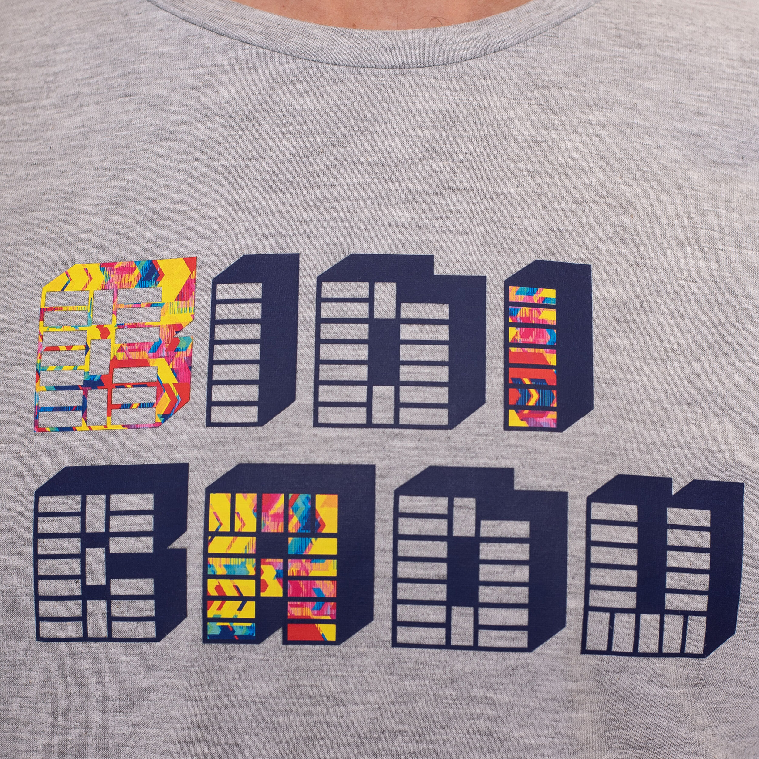 Wild Arts Chill T-Shirt Jungen - Grau, Mehrfarbig