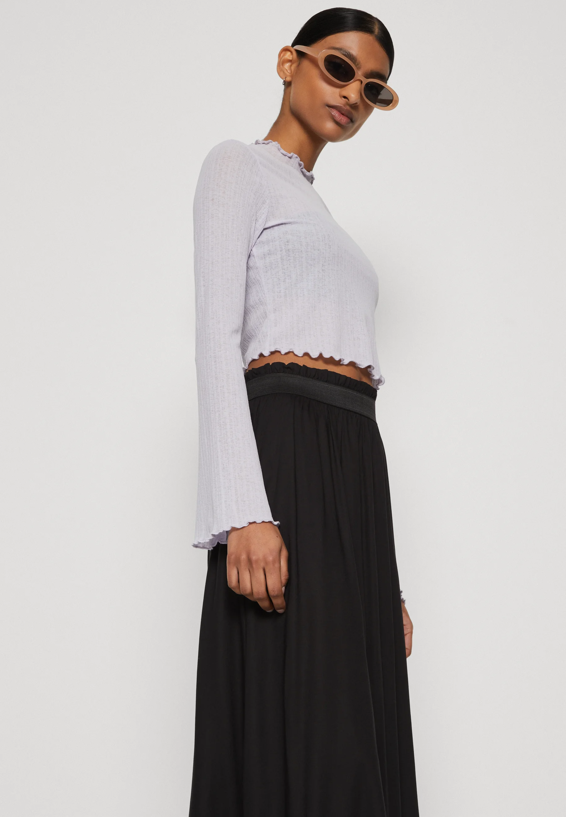 ONLY Petite ONLVENEDIG LIFE FALDA LARGA - Falda larga