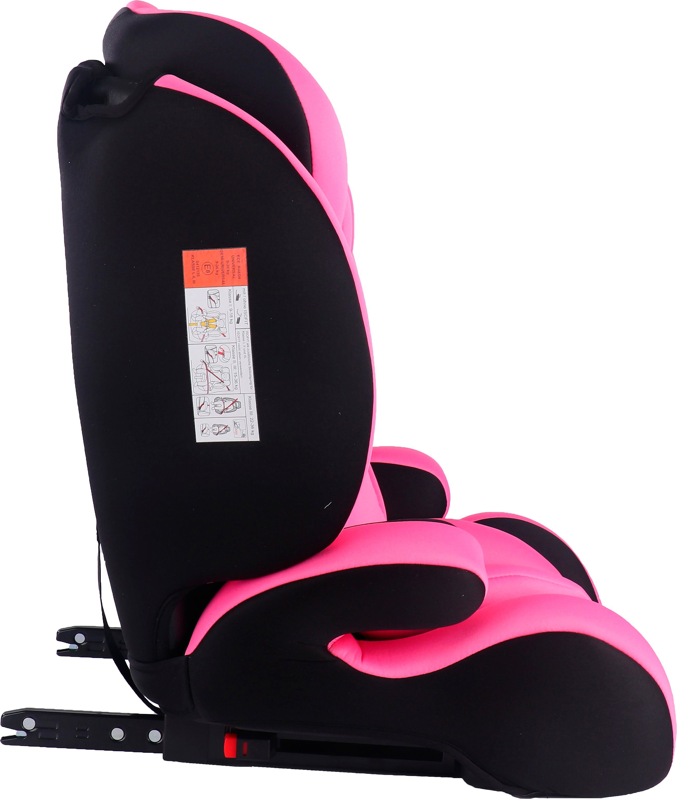 ABUKI Autokindersitz Kemi, ab: 9 Monate, bis: 12 Jahre, ab: 9 kg, bis: 36 kg, mit Befestigungssystem für Isofix-Halterung