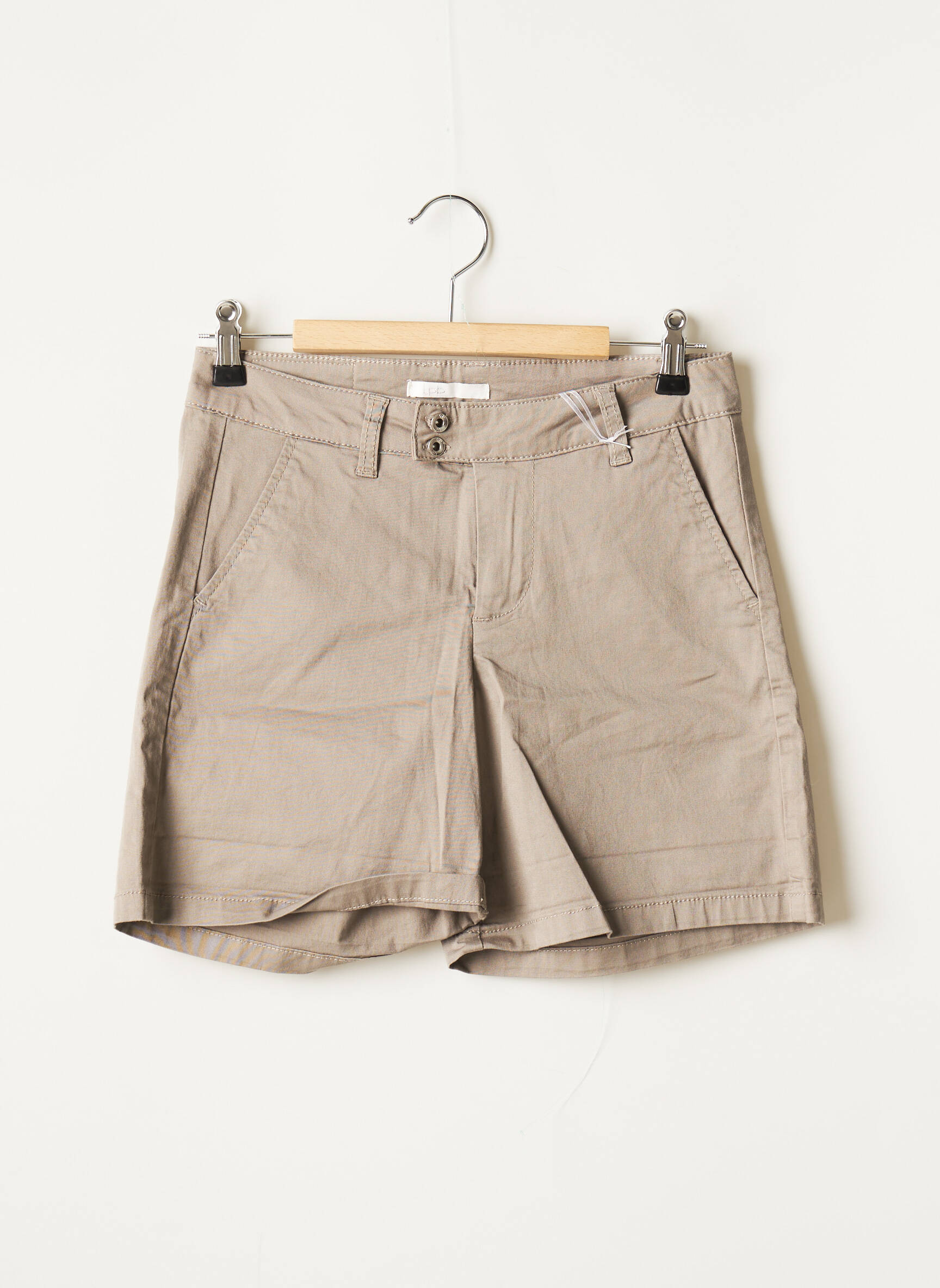 Lpb Bermudas Femme couleur gris